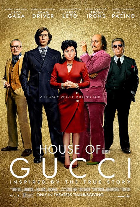 main cast of house gucci.